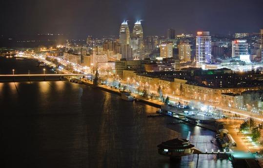 Апартаменти Іва В Центрі На Набережній Dnipro Exterior foto